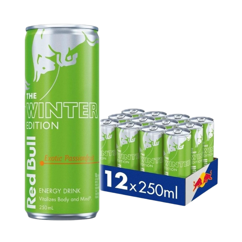 Red Bull Winter Edition Exotic Passion Fruit 250ml x 12