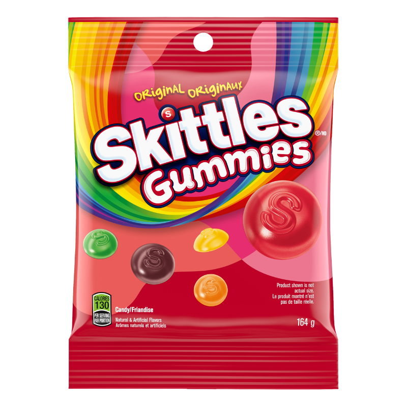 Skittles Gummies Original 164g x 12