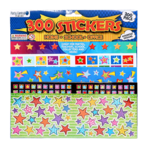 Sticker Assorted 300pc 4
