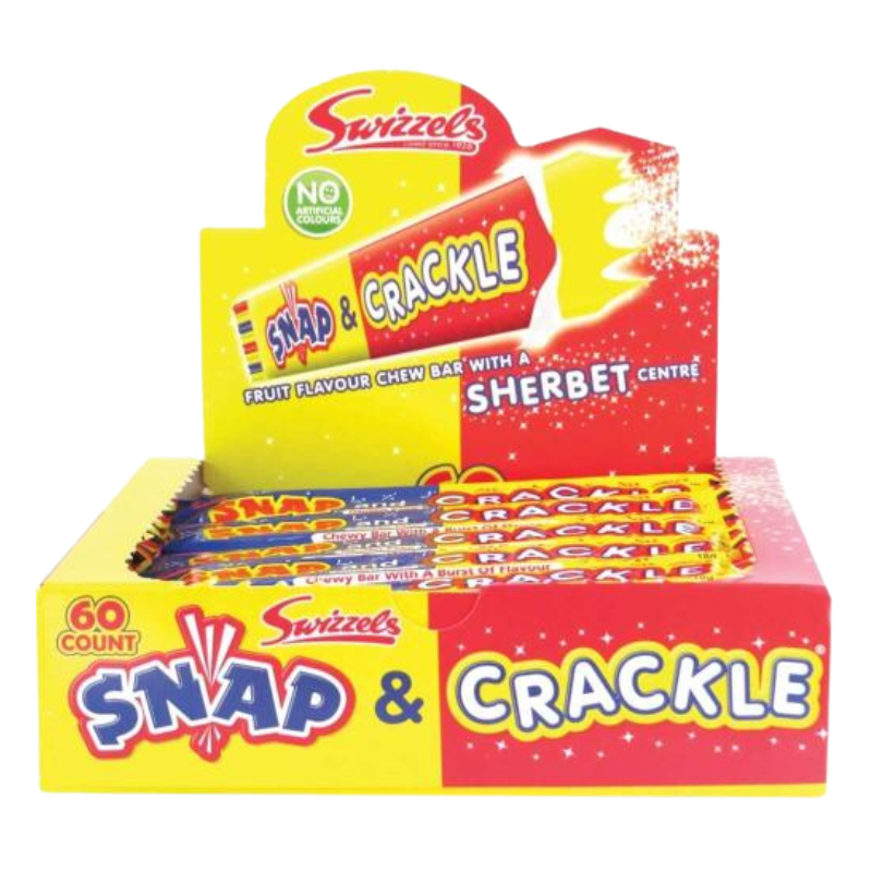 Swizzels Snap and Crackle 18g x 60