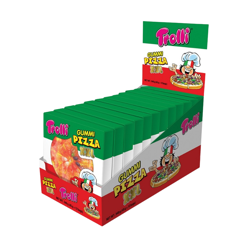 Trolli Gummi Pizza XXL 45g x 12