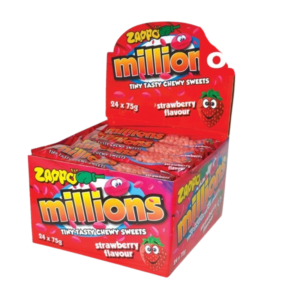 Zappo Millions Strawberry 75g x 24