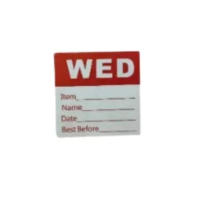 Day Labels Wednsday x 500