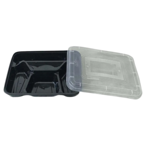 Bento Boxes 4 Compartment + Lids x 150