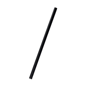 Cocktail Plain Paper Straw Black x 2500